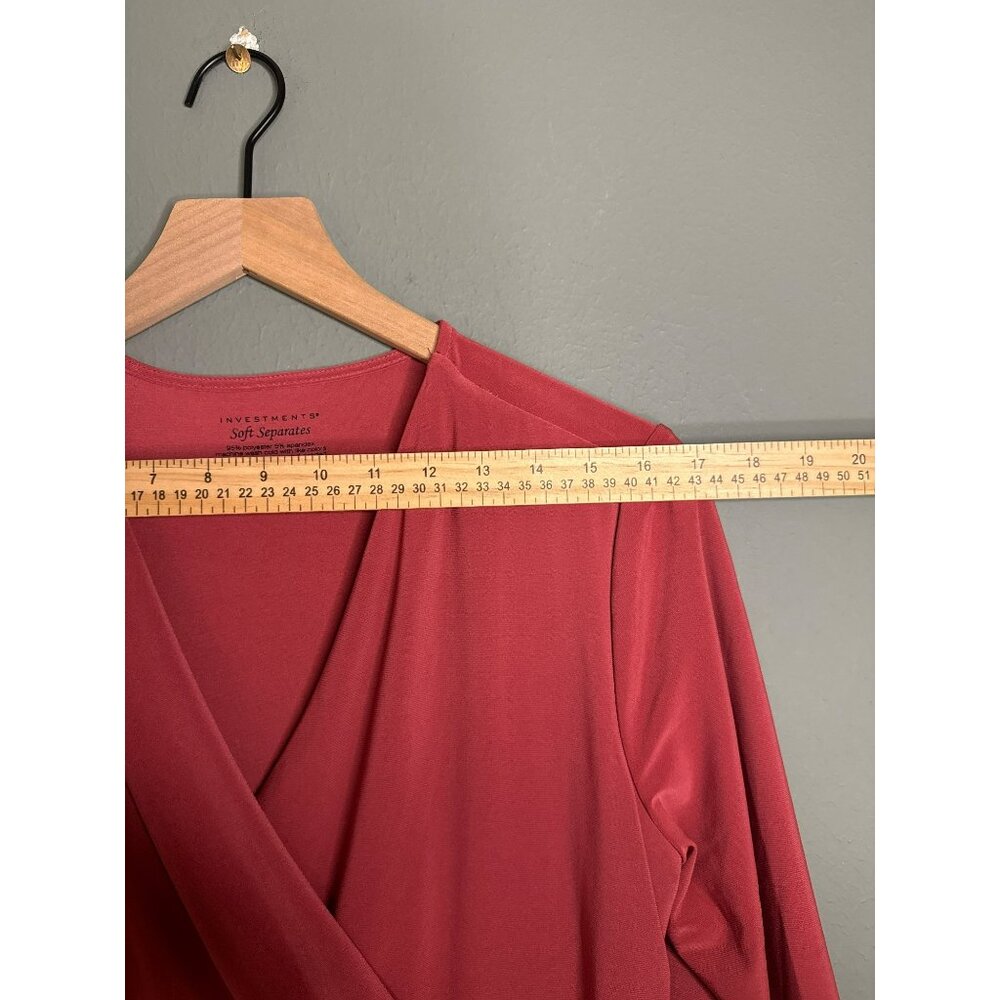 Investments Soft Separates Medium Wrap Midi Dress - Picture 6 of 8